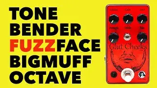 Каждый тон Fuzz: Poison Noises Glut Series (Fuzz Face, Tonebender, Super Fuzz, Big Muff)