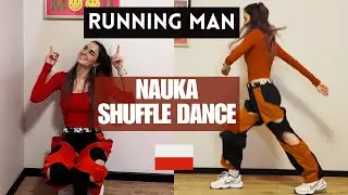 Nauka RUNNING MAN! Shuffle Dance po polsku🇵🇱