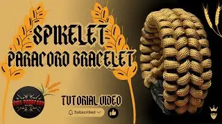 SPIKELET Paracord Bracelet | Aggressive Design Meets Tactical Strength #paracordbracelet #diy #knot