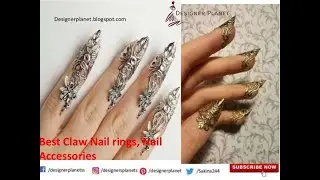 Best Claw Nail rings| Claw Rings | Nail Art Decoration |Nail Accessories | Designerplanet