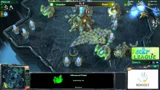 Pomi (Protoss) vs crusader (Terran) - gD w2 - sc2ro League