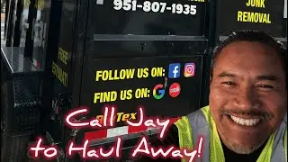 Construction junk removal. Wildomar Pick Up. Call Jay to Haul away! 951-807-1935