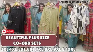 Plus Size Cord Set  Sizes 3xl to 10xl For Booking Whatsapp +91 9009727779