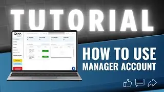 Tutorial Guide: How To Use LMS Account for Safety Managers | OSHAOutreachCourses | OSHA 10 | OSHA 30