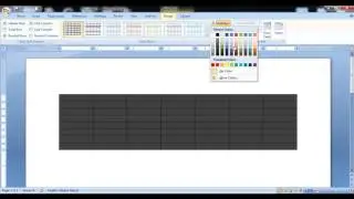 How to add table in M S Word 2007? | CCC | CCC+ | Government job computer test