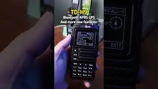 The 10W TD-H9 has APRS, GPS, Bluetooth, and spectrum functons&hellip;