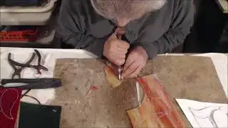come fare un lampadario tiffany - parte 3 - taglio del vetro