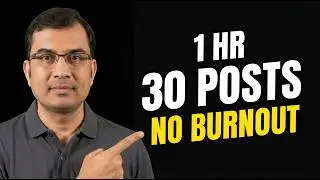 I Create 30 Days of Content in 1 Hour (My AI Workflow)