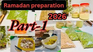 Ramadan preparation tips 2026| easy kitchen time saving 