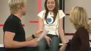 Amy Diamond - Interview  (Lilla Sportspegeln 2006)