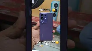 Vivo T4x Review 😱 6500mAh Battery + 120Hz Display! #vivot4x5g #viral