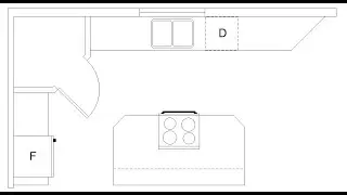 Drawing Kitchen Appliances in DesignCAD