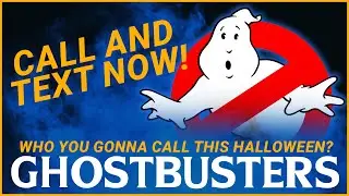 Fans Can Call and Text the Ghostbusters This Halloween