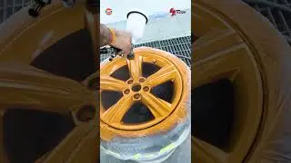 Alloy Wheel Painting @4wheelpro-oman - Best car service in Muscat, Oman #ruwi #carservice #cars