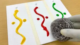 #ART 11 How to paint 3 Different Trees for Beginners / Simple Acrylic Painting Techniques