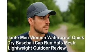 🧢 Gelante Men Women Waterproof Quick Dry Baseball Cap Run Hats Mesh Lightweight Outdoor Review 🧢
