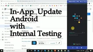 Implement In App Update in your Android App.