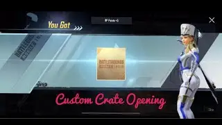 Custom crate opening | Trying to mythic dress | 180Uc spin 😂 | #bgmi #crateopening #uc