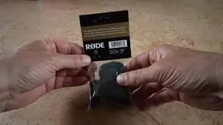 RED MINIFUR-LAV Windshield Artificial fur, for a Rode lavalier go: unboxing