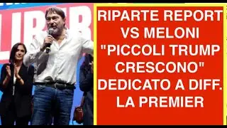RIPARTE REPORT VS MELONI 