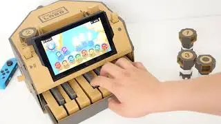 Nintendo SwitchをNintendo Laboの「ピアノToy-Con」でピアノにしてみた