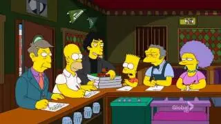 Music Theme from The Simpsons Season 23 Episode 6 The Book Job