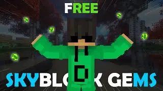 HOW TO GET INFINITE GEMS FOR FREE IN FAKEPIXEL SKYBLOCK 🤑 #fakepixelskyblock #hypixel