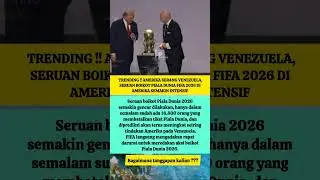 Seruan Boikot Piala Dunia 2026 Semakin Gencar Dimana-Mana #trending #america #worldcup