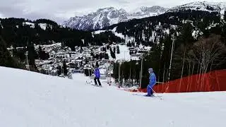 Parte finale 3TRE lato Canalone Miramonti (Madonna di Campiglio)