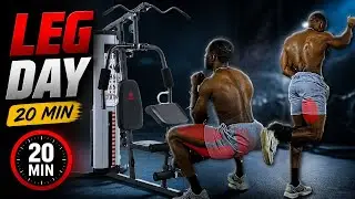 MULTI GYM 20 MIN LEG WORKOUT | LOWER BODY**TUESDAY** | Stack Gym