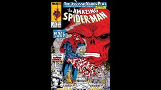Amazing Spider-Man 325 Todd McFarlane, Captain America vs the Red Skull