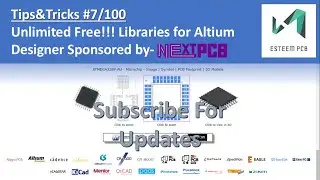 Altium Designer Tips #7: Unlimited Free!!! Altium Libraries