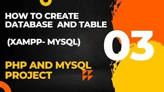 How to create database and table in mysql (in hindi), php and mysql project,