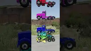 Красочные машинки #155: расслабляющая и приятная игра BeamNG Drive