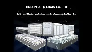 Junrun Cold Chain Commercial refrigeration freezer chiller showcase supermarket meat deli dispaly