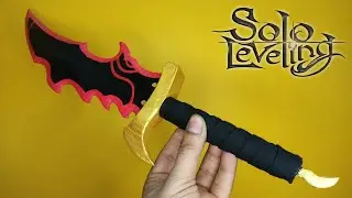 How To Make Knight Killer Dagger || Famous Anime Solo Leveling Dagger