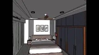 Sketchup 3d design walkthrough interior