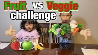 Fruits VS Vegetables Challenge