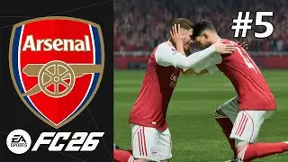 FC 26 | Режим карьеры «Арсенала» | #5 | Первые впечатления от лондонских дерби!