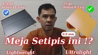 Meja Lipat Ultralight Tipis 薄型超軽量折りたたみテーブル thin ultralight folding table diy