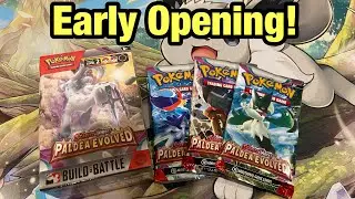 Paldea Evolved Early Opening! Awesome Pulls!