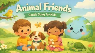 Animal friends 🐾 l Gentle educational song for kids l Lume Club