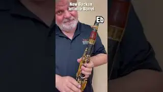 The New Backun Infinit&eacute; Adjustable Clarinet Barrel - Scales by Corrado Giuffredi