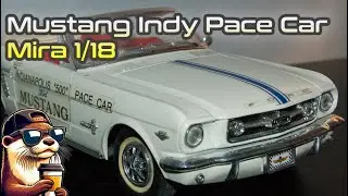 Ford Mustang Mira 1/18 - Indianapolis Pace Car - #Mustang #Diecast #slideshow