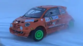 Giannini 350 GP4 Proto on ICE driven by Sergio Durante