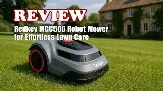 Redkey MGC500 Robot Lawn Mower Review: 0.12 Acre, 45% Slope, 70Min Run - 2025