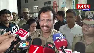 Criminal attacks S/E DCP Chaitanya with knife at Chaderghat Police Station