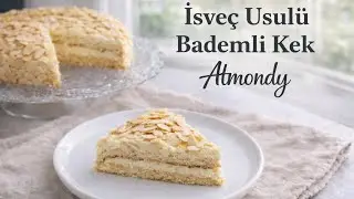 İkea'nın İsveç Usulü Bademli Kek Tarifi | Un Yok ! Swedish Almond Cake ( Almondy )