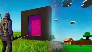 Fortnite | Portal To Minecraft!