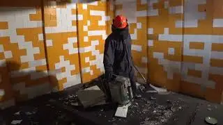 Jabroni Mike at the Rage Room